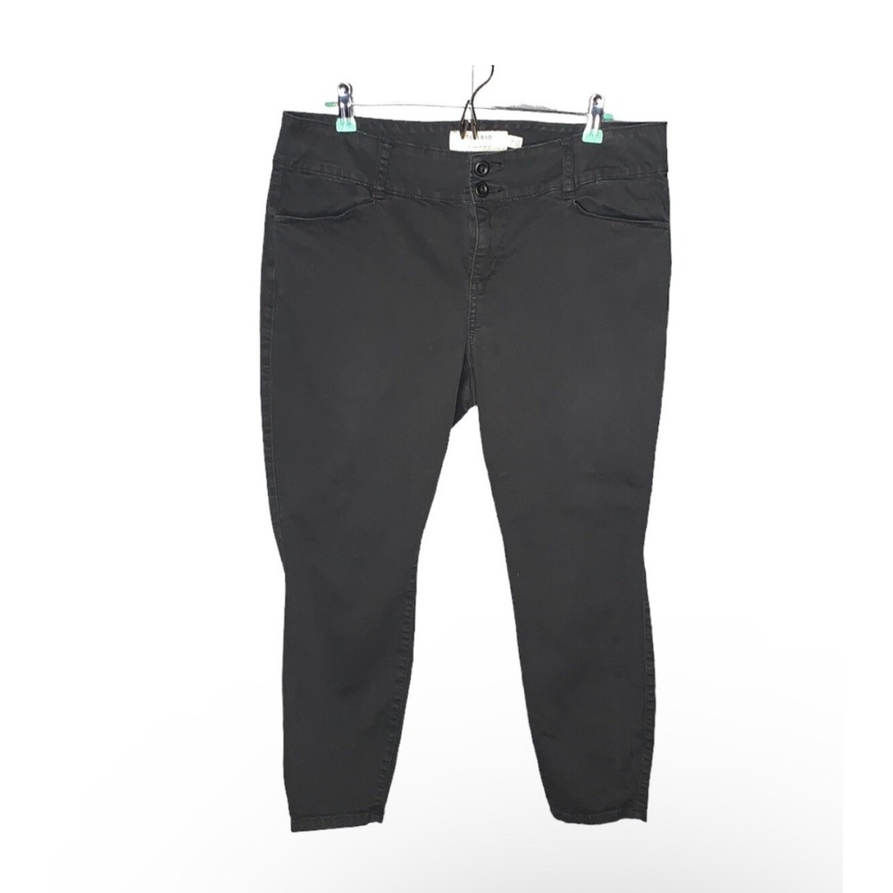 TORRID black crop pants size 18